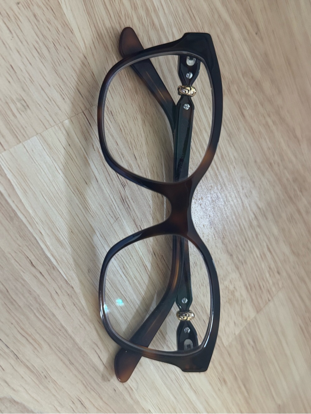 Cartier Tortoiseshell Women's prescription Eyeglass Frames - Brown